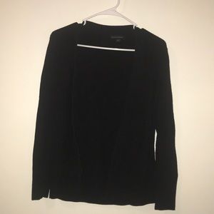 Black cardigan